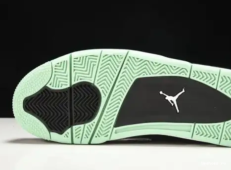 Retro 4 Jordan Green 308497-033 Glow 308497-033 Air 0424